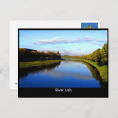 Ukraine, Uschhorod Postkarte (Vorne/Hinten)