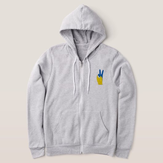 Ukraine V-Zeichen Hoodie (Ablage )