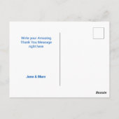 Ukraine Vielen Dank Karten Moderne Postkarten (Rückseite)