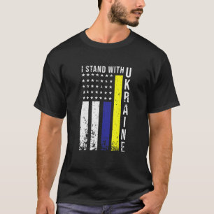 Ukraine Vintage Flagge, ukrainische Liebhaber, Ukr T-Shirt