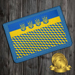 Ukraine-Wallets, Mode unter ukrainischer Flagge /S Tri-fold Geldbeutel<br><div class="desc">Brieftasche: Ukraine & Ukrainische Fahnen-Modedesign - Liebe mein Land,  Patrioten,  Sportfans / У р а ї н а к</div>