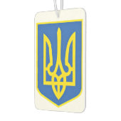 Ukraine-Wappen für Waffenflieger - Freiheit Autolufterfrischer (Links)