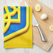 Ukraine-Wappen Handtuch (Viertel Falte)