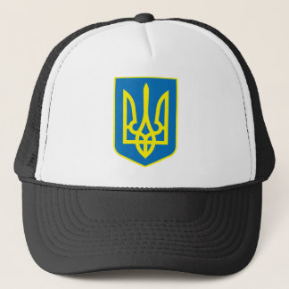 Ukraine-Wappen Hut Truckerkappe
