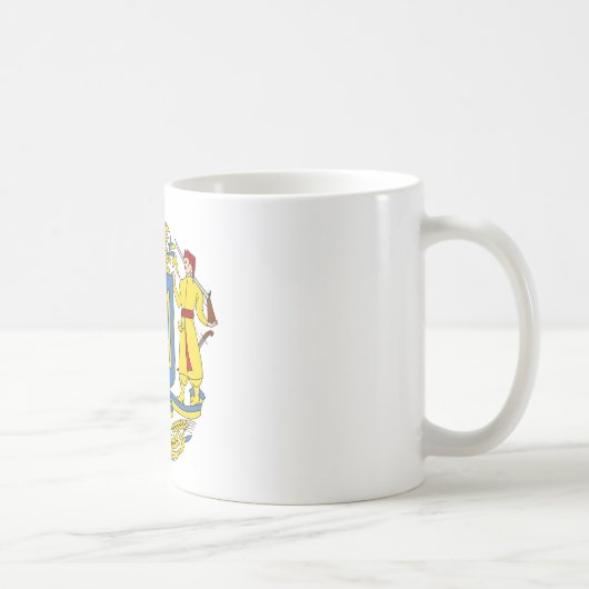 Ukraine-Wappen Kaffeetasse (Rechts)