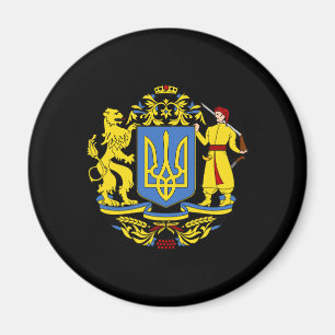 Ukraine-Wappen Magnet