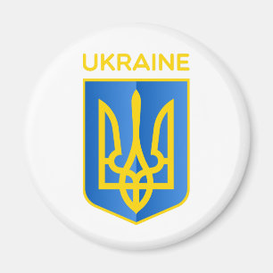 Ukraine-Wappen Magnet