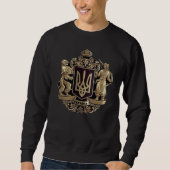 Ukraine-Wappen Sweatshirt (Vorderseite)