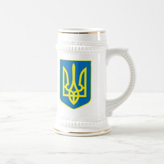 Ukraine-Wappen Tasse (Rechts)