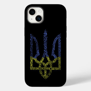 Ukraine-Wappen-Trident-Trendsub-Spiralmuster Case-Mate iPhone 14 Plus Hülle