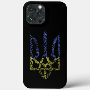 Ukraine-Wappen-Trident-Trendsub-Spiralmuster Case-Mate iPhone Hülle