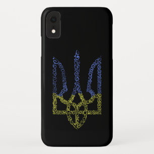 Ukraine-Wappen-Trident-Trendsub-Spiralmuster Case-Mate iPhone Hülle