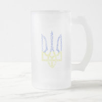 Ukraine-Wappen-Trident-Trendsub-Spiralmuster