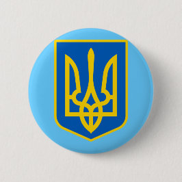 UKRAINE-Wappenschuss Button