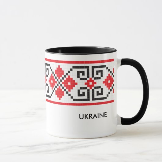 Ukraine. Wecker-Tasse Tasse (Rechts)
