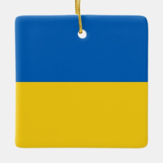 Ukraine Weihnachten Keramikornament (Vorderseite)