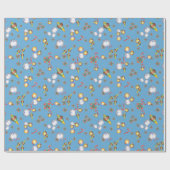 Ukraine Weihnachtswrackpapier Geschenkpapier (Flach)