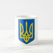 Ukraine wenig Wappen Kaffeetasse (Mittel)