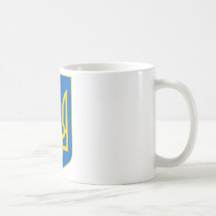 Ukraine wenig Wappen Kaffeetasse