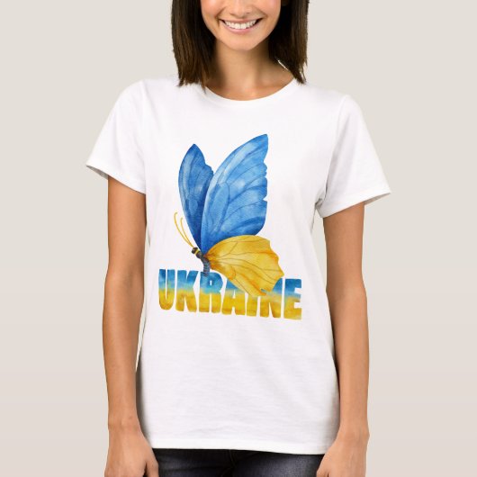 UKRAiNE WIR STEHEN VON IHNEN T-Shirt (Vorderseite)
