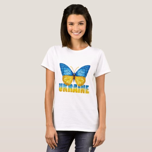 UKRAiNE WIR STEHEN VON IHNEN T-Shirt (Vorne ganz)