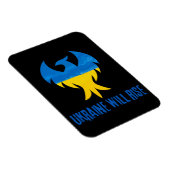 Ukraine wird Phoenix aufziehen Magnet (Rechte Seite)