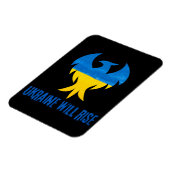 Ukraine wird Phoenix aufziehen Magnet (Linke Seite)