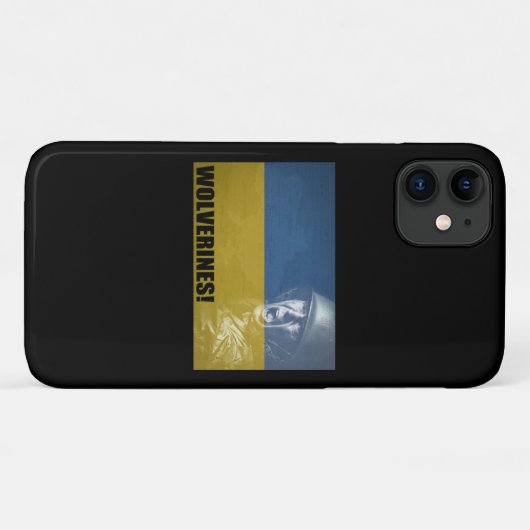 Ukraine Wolverines! Case-Mate iPhone Hülle (Rückseite (Horizontal))
