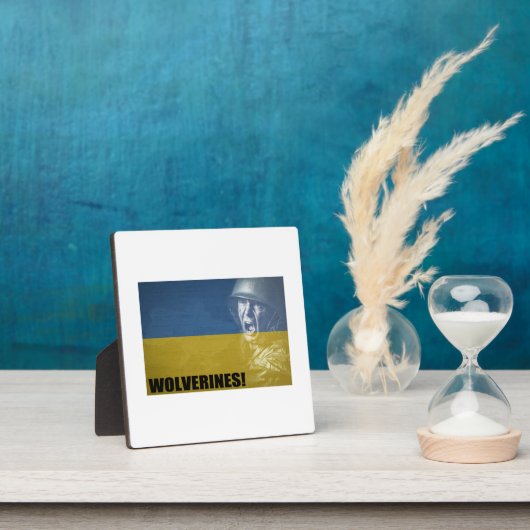 Ukraine Wolverines! Fotoplatte (InSitu)