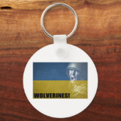 Ukraine Wolverines! Schlüsselanhänger (Vorderseite)