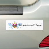 Ukrainer am Herzen Autoaufkleber (Auf Auto)