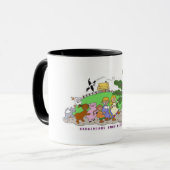 Ukrainer kennen rote Rüben Tasse (Vorderseite Links)