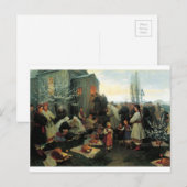 Ukrainer Ostern/velyk Den Segen Feiertagspostkarte (Vorne/Hinten)