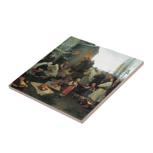 Ukrainer Ostern/velyk Den Segen Fliese (Seite)