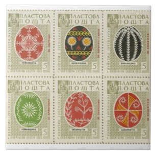 Ukrainer Pysanka Osterei Fliese
