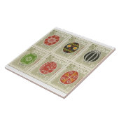 Ukrainer Pysanka Osterei Fliese (Seite)