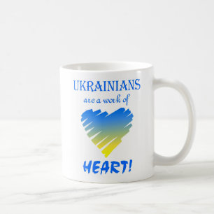 Ukrainer sind ein Werk von Herz~Tasse Kaffeetasse