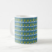 Ukrainer Tryzub Kaffeetasse (Vorderseite Links)