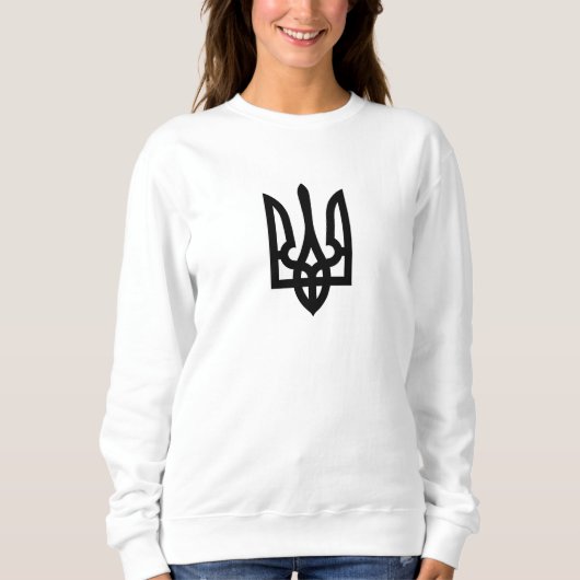 Ukrainer Tryzub Sweatshirt (Vorderseite)