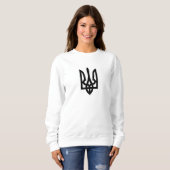 Ukrainer Tryzub Sweatshirt (Vorne ganz)