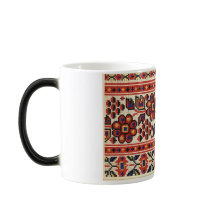 Ukrainer Vyshyvanka Stickerei-Blumen-Lemberg-Tasse