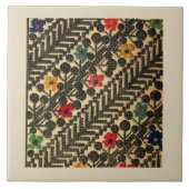 Ukrainer Vyshyvanka Stickerei Fliese (Vorderseite)