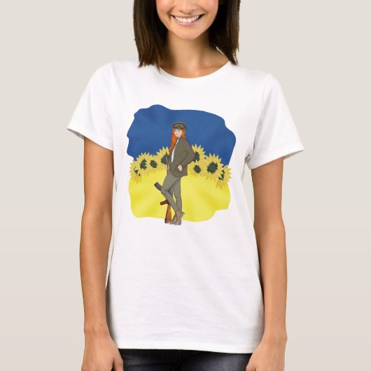 Ukrainerin T-Shirt (Vorderseite)