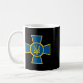 Ukrainian Af Tryzub Ukraine Armed Forces Emblem Kaffeetasse (Links)