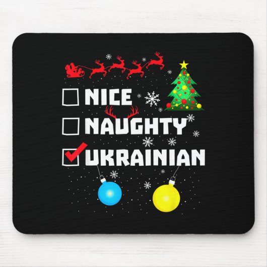 Ukrainian Christmas  Mousepad (Vorne)