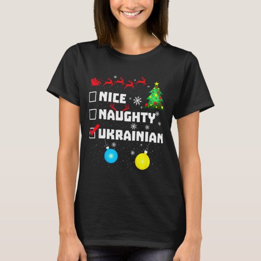 Ukrainian Christmas  T-Shirt (Vorderseite)