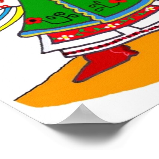 Ukrainian Dance Poster (Ecke)