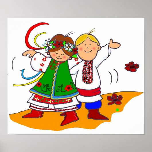 Ukrainian Dance Poster (Vorne)