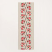 Ukrainian Embroidery Floral Folk Art  Yogamatte (Rückseite)