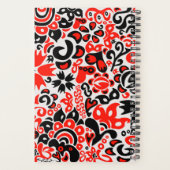 Ukrainian ethnic folk art floral pattern absrtact planer (Rückseite)